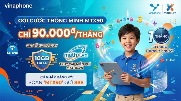 Gói cước MTX90 Vinaphone – Giải Pháp Data Trọn Tháng Của Vinaphone chỉ với 90.000đ